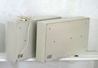 BRAUN flat / wall speakers L46 ^ design DIETER RAMS ^ loudspeaker ^ year ' 63 3
