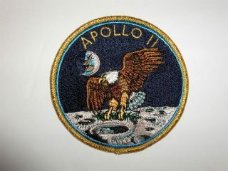 Vintage NASA APOLLO 11 Dallas Cap & Emblem 