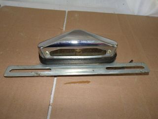 Hollywood Accessories Model 42 License Plate Light And Bracket Vintage