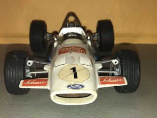 Vintage Schuco Brabham Ford Formel 1 Race Car No.  356 - 175 450 PS 300 Km/h German 2