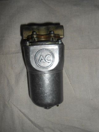 Vintage " Ac Model 12v - Ep12 " Spark Plug Electric Fuel Pump