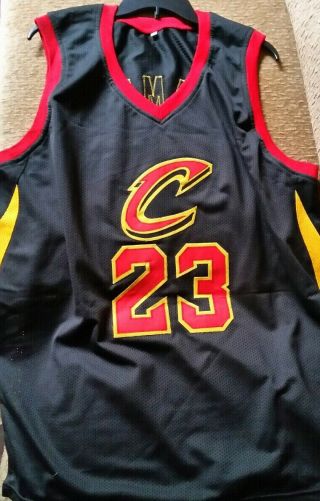 LeBron James Signed Autographed Cleveland Cavaliers Jersey 3