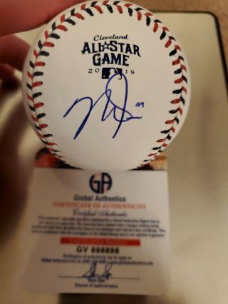 Mike Trout Autographed 2019 All Star Game Ball