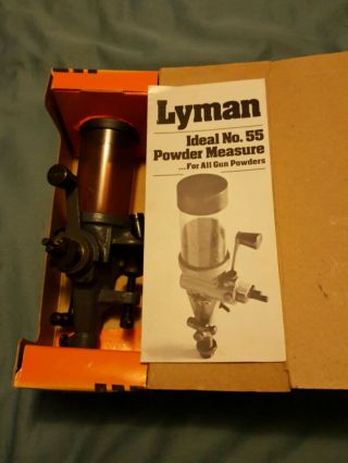 Vintage Lyman Ideal No.  55 Powder Measure