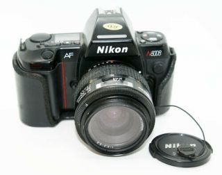 Vintage Nikon Af N8008 Film Camera & Lens 1