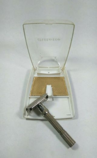 Vintage Gillette “slim Adjustable” (i - 2) & Case
