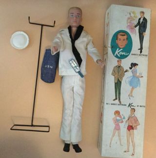 Boxed Vintage Barbie Ken In Sailor Outfit 750 Imported From Japan