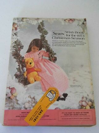 Vintage Sears Wish Book For The 1973 Christmas Season