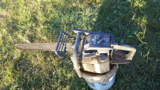 Vintage Mcculloch (pro Mac 610) Chainsaw (for Parts/repair)