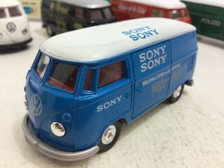 Vintage Tomica Dandy F23 Volkswagen Vw Delivery Van Sony Blue 1:43 Japan Minty