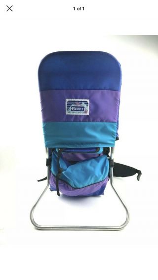 Vintage Gerry Baby Child Carrier/chair Lightweight Aluminum Hiking Backpack