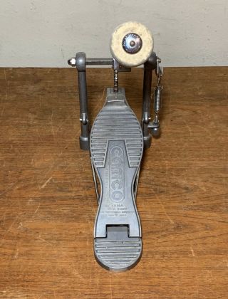 Camco By Tama Mij Bass Kick Drum Pedal 70s 80s Vtg Made In Japan Tamco