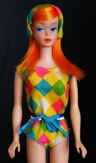 VHTF Vintage Scarlet Flame High Color Color Magic Barbie Doll Stunning 2