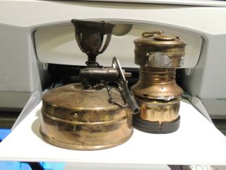 Vintage 2 Brass Backpacking Camp Stove Brass One Seva Other Unknown
