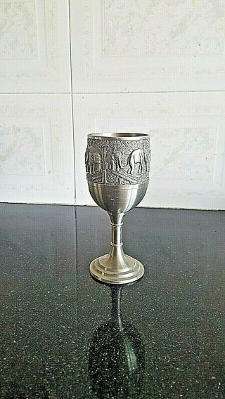 Vintage Judaica Sterling Silver 925 Kiddush Goblet Cups & Goblets