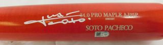 Juan Soto Signed Player Weekend Game Model Old Hickory Bat Nationals Ws Champs