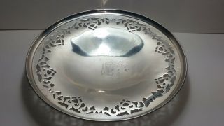 Vintage 800 Silver Candy Dish Bowl 364 Grams