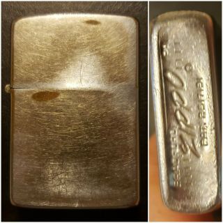 Vintage 1966 Zippo Lighter Chrome Finish Pat.  2517191