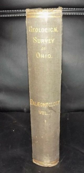 Geological Survey Of Ohio Vol I Part Ii - Palaeontology - Vtg 1873 Hardcover