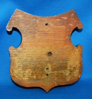 A stunning heraldic shield shaped plaque,  gothic,  medieval,  carved wooden,  oak 3