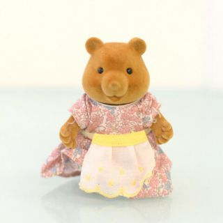 Sylvanian Families Vintage Bear Mother Epoch Japan Calico Critters