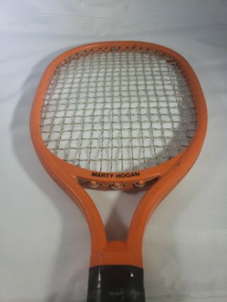 Marty Hogan Racquetball Racquet Orange.  Vintage.