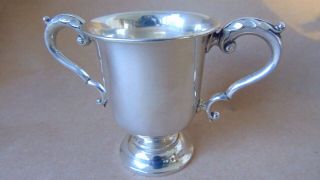 Walker & Hall Sterling Silver Trophy Cup 1946,  112 Grams,  Not Engraved