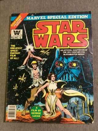 Marvel Vintage Star Wars Special Edition Comic Issue 1 Large 1977