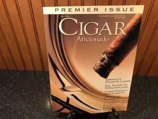 Cigar Aficionado Vol.  1 No.  1 Premier Issue Autumn 1992