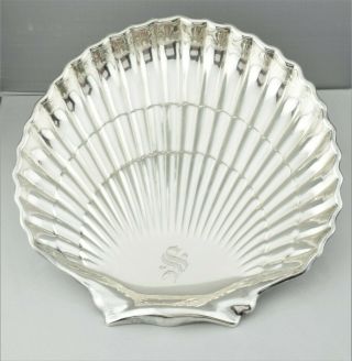 Gorham Sterling Silver Large Shell Footed Bowl Tray Dish Pattern 40617