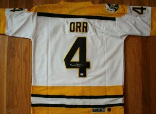 Bobby Orr Boston Bruins Signed Autographed Authenticated Hockey Jersey