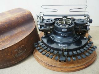 Typewriter Hammond Multiplex Ideal Schreibmaschine Antique écrire 打字机 タイプライター