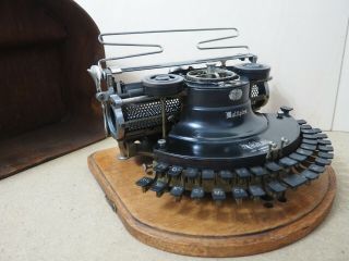 Typewriter HAMMOND MULTIPLEX IDEAL Schreibmaschine Antique écrire 打字机 タイプライター 2
