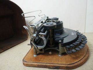 Typewriter HAMMOND MULTIPLEX IDEAL Schreibmaschine Antique écrire 打字机 タイプライター 3