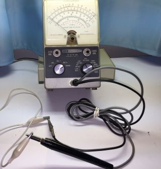 Vintage Heathkit Im - 11 Vtvm Vacuum Tube Volt Meter