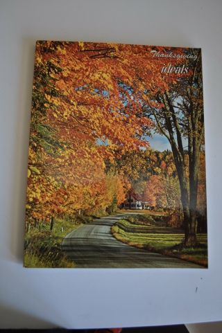 1971 Vintage Thanksgiving Issue Ideals Publishing Volume 28,  No.  5