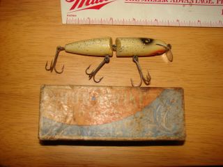 Vintage Shur Strike Jointed Pikie Lure With Unmarked Box