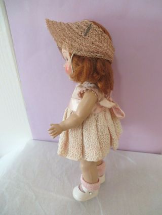 VINTAGE STRUNG HARD PLASTIC PL VOGUE GINNY with FEVER CHEEKS All Outfit 2