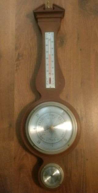 Vintage Airguide Banjo Weather Station,  Barometer / Thermometer / Hydrometer