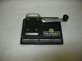 Top - O - Matic Cigarette Rolling Machine.  Roller/maker