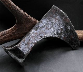 Uk Find: Rare Ancient Viking Iron Axe Head - Skeggøx