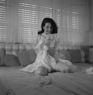 Bunny Yeager 1950s Camera Negative Photograph Playboy Playmate Linda Vargas Nr