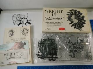 Vintage Wright J - 5 " Whirlwind " Rotary Model Kit Williams Bros 1 1/2 " Scale 304