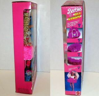 Barbie and The All Stars Doll,  Aerobics Star to Party Superstar 1989 Workout 2