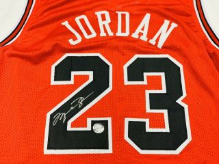 Michael Jordan Signed Autographed Jersey