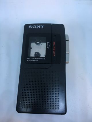 Sony M - 330 Microcassette Recorder Vintage