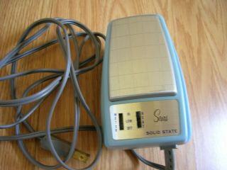 Vintage Sears Roebuck And Co Vibrating Heated Hand Held Massager Model 482 - 2285
