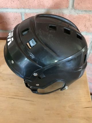 Vintage JOFA Hockey Helmet.  Black. 2