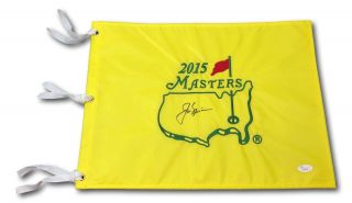 Jack Nicklaus Signed Autographed Authentic 2015 Masters Pin Flag Jsa