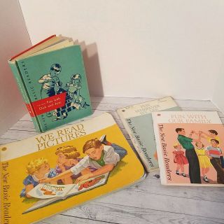 Fun With Dick And Jane The Basic Reader 1956 Edition Vintage Set Of 4 Books